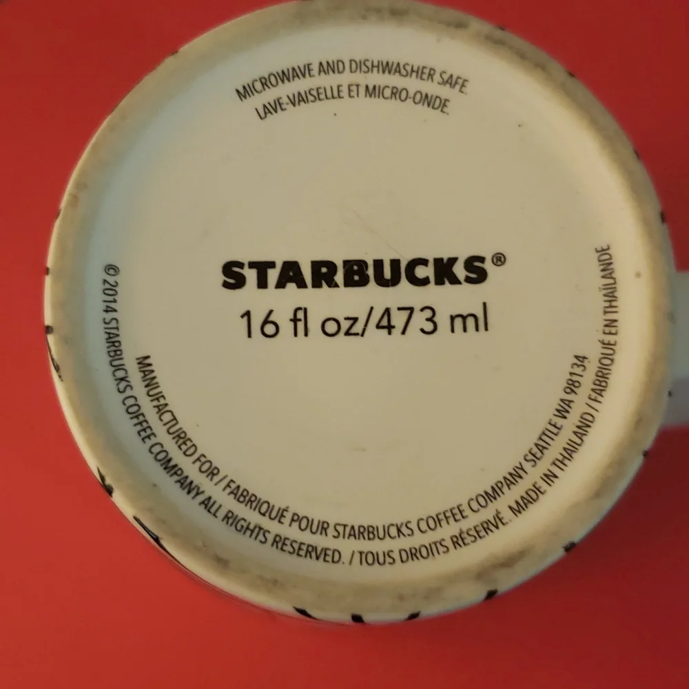 Starbucks 2014‎ Green Dot Geometric 16fl oz